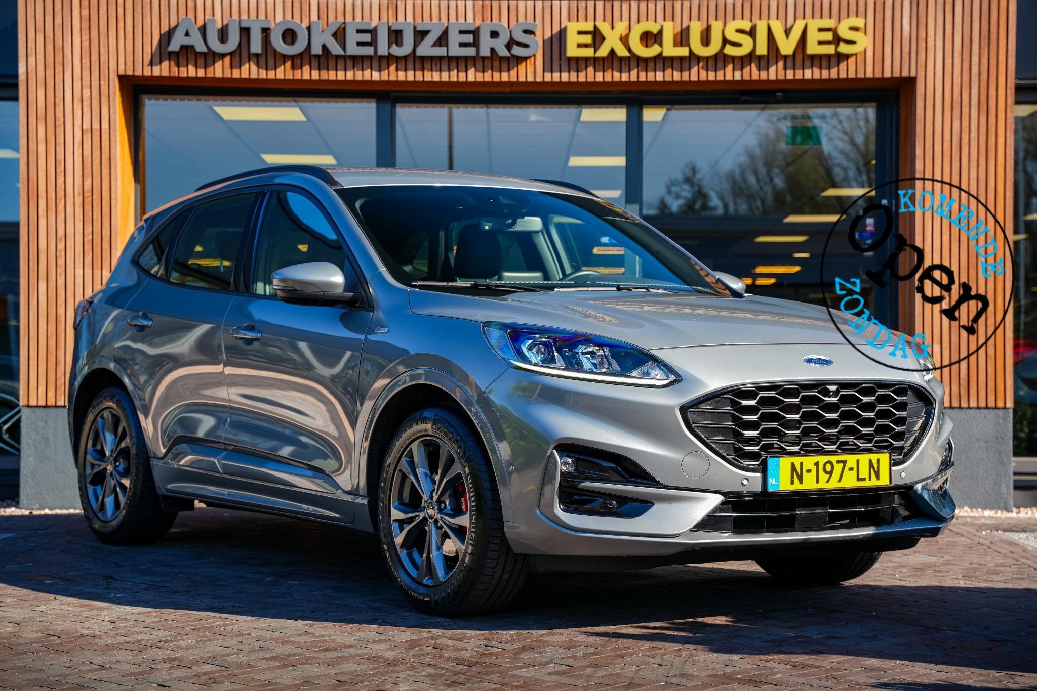 Ford Kuga 1.5 EcoBoost ST line Camera's Airco Stoelverw. Stu