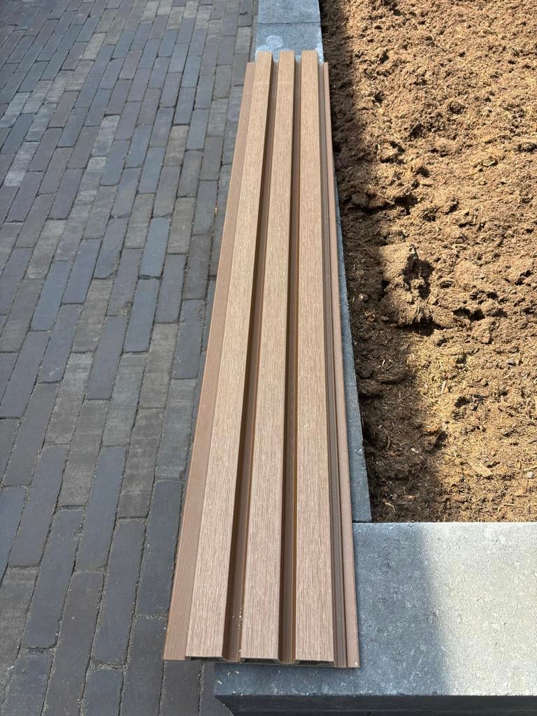 Fiberdeck composiet planken - Duurzaam en onderhoudsarm, Ophalen, Gebruikt, Composiet