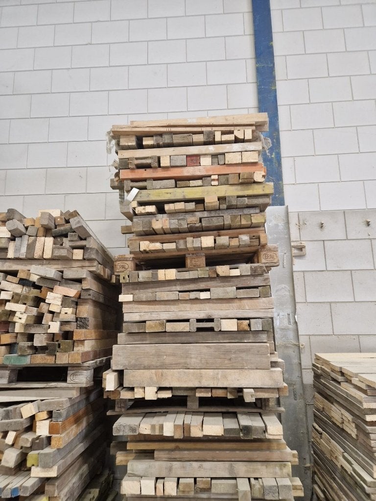 Pallet stophout / kachelhout / haardhout, Minder dan 3 m³, Ophalen, Overige houtsoorten, Blokken