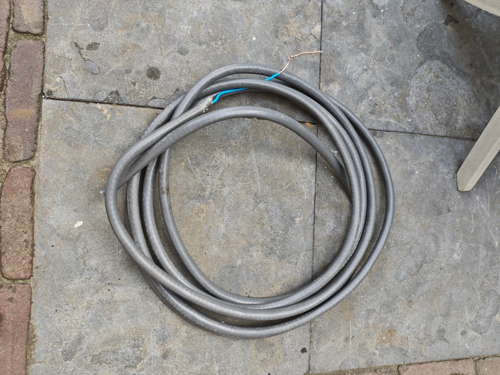 YMVK-as 4 x 6 mm grondkabel - 7 meter, Ophalen of Verzenden, Nieuw, Kabel of Snoer