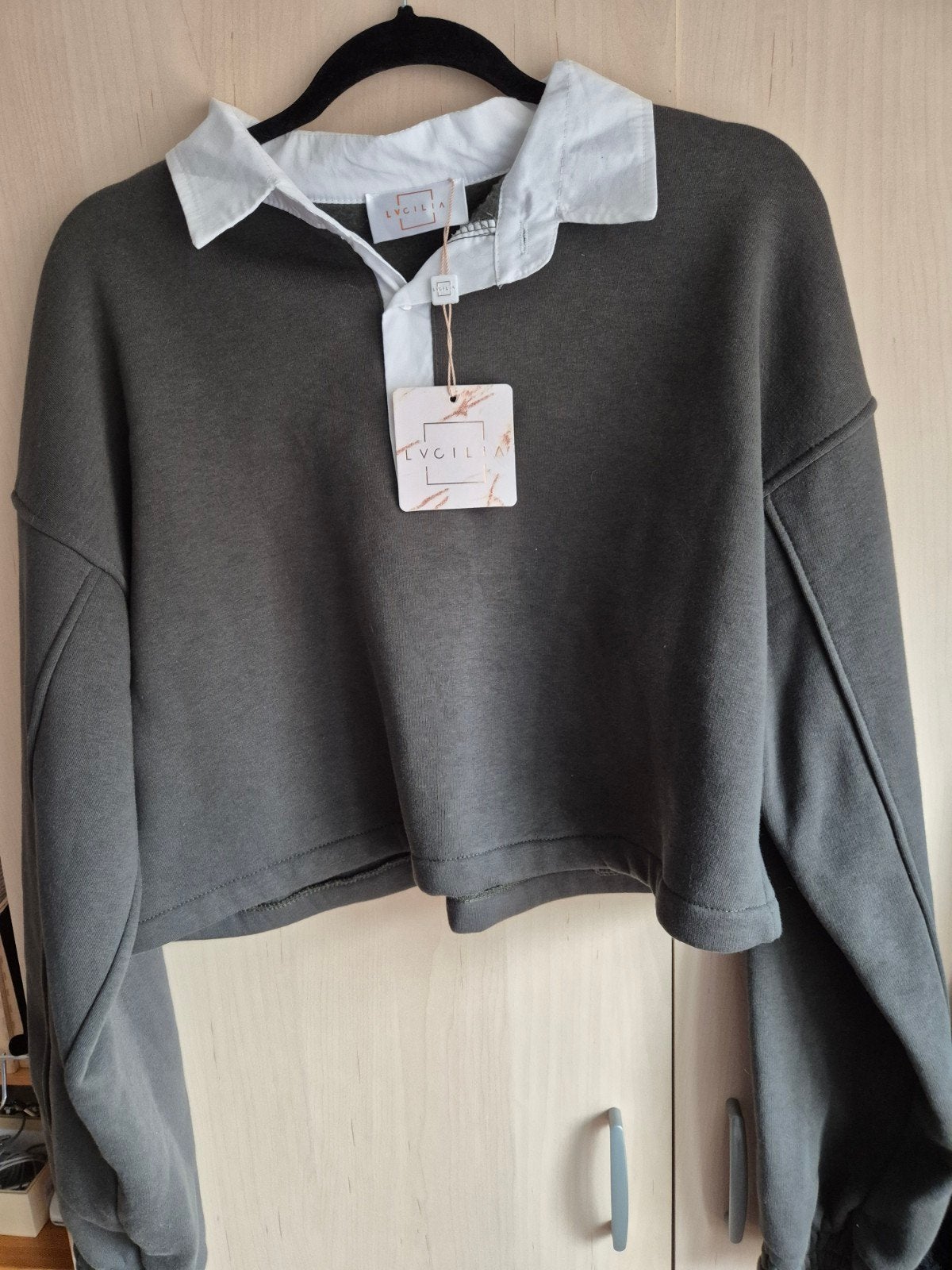 Nieuwe Lvciila Cropped Trui met Kraag, Kleding | Dames, Lvciila, Ophalen, Nieuw
