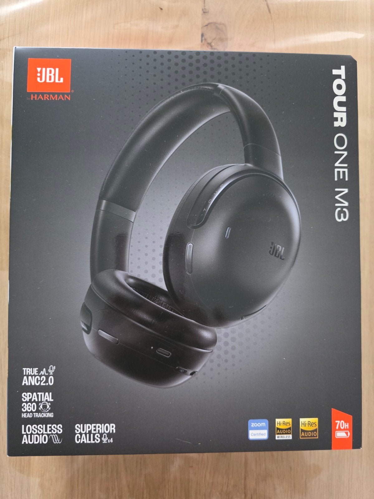 JBL Tour One M3 Noise Cancelling Koptelefoon Zwart, JBL, Nieuw, Ophalen of Verzenden, Draadloos