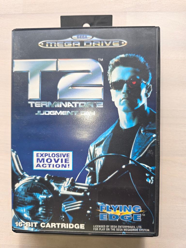 SEGA Megadrive Terminator 2, superstaat!!, Spelcomputers en Games, Games | Sega, Zo goed als nieuw, Mega Drive, 1 speler, Ophalen of Verzenden