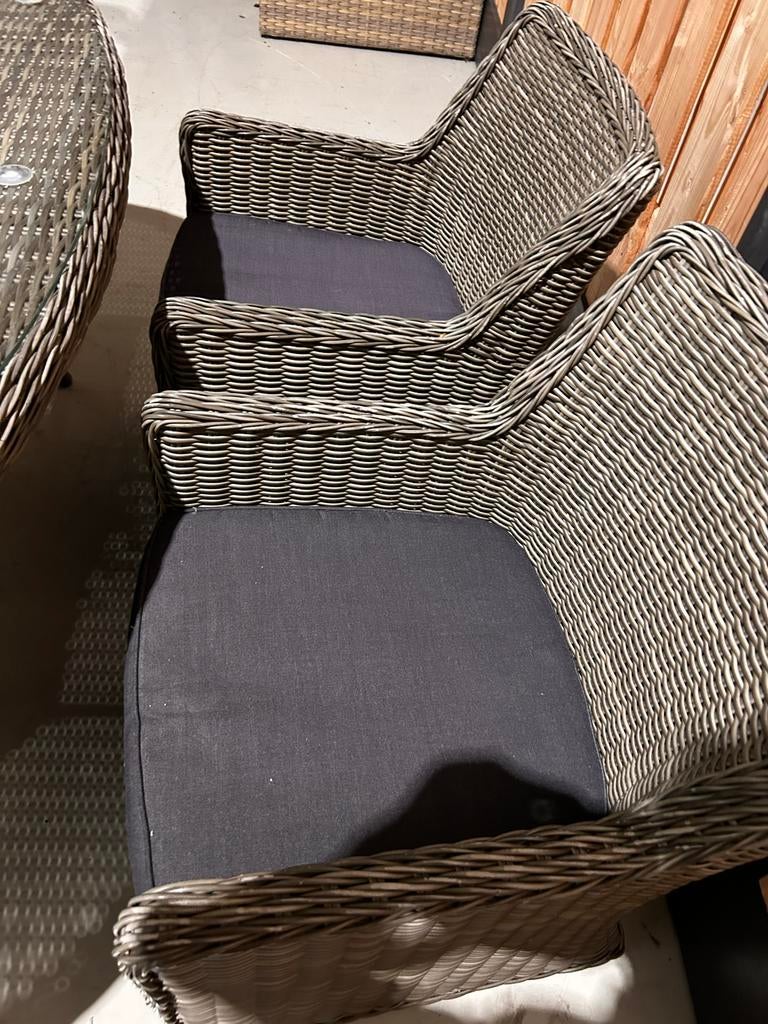 Prachtige tuinset in perfecte staat - Zo goed als nieuw!, 4 zitplaatsen, ., Ophalen of Verzenden, Zo goed als nieuw