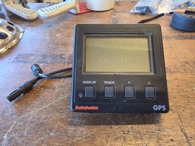 Autohelm gps display