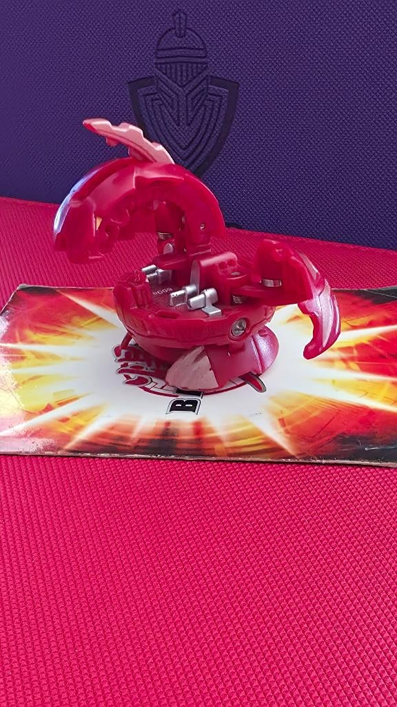 Naga Dragonoid Red Pyrus Bakugan, Ophalen of Verzenden, Gebruikt