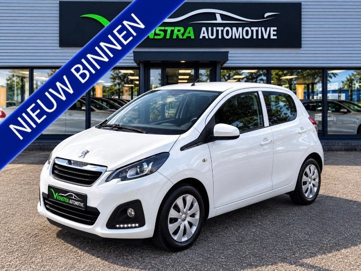 Peugeot 108 1.0 e-VTi Active | 2020 | 94.000 KM NAP | 5-deur, Auto's, Stof, Gebruikt, 4 stoelen, Wit