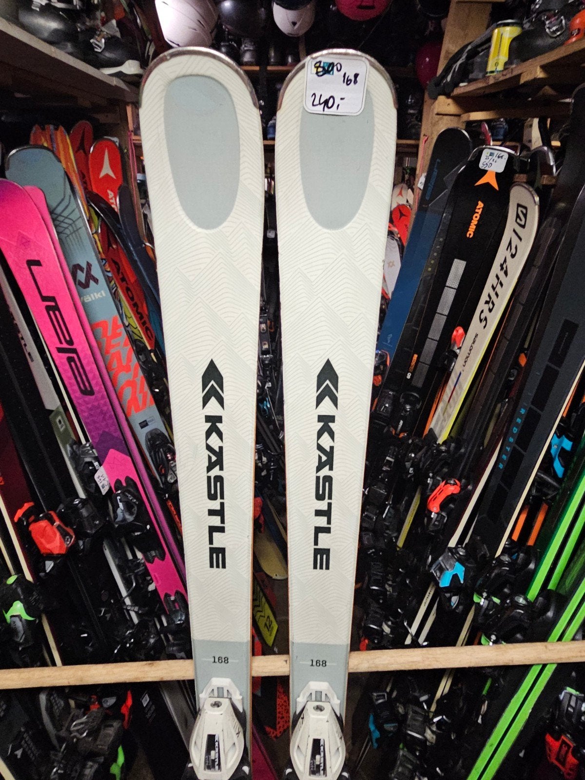 168cm KASTLE DX 72 ALL ROUND TOP SKI, Overige merken, 160 tot 180 cm, Gebruikt, Ophalen of Verzenden