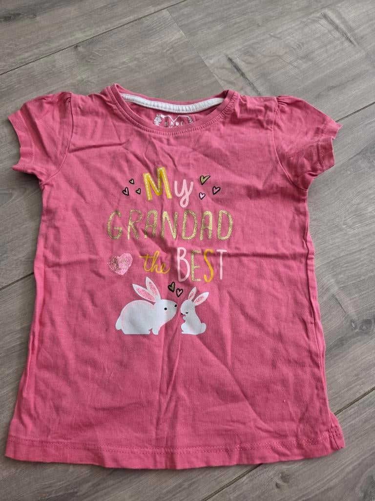 Leuk t-shirt my grandad is the best primark 98 cm, Kinderen en Baby's, Kinderkleding | Maat 98, Jongen of Meisje, Ophalen of Verzenden