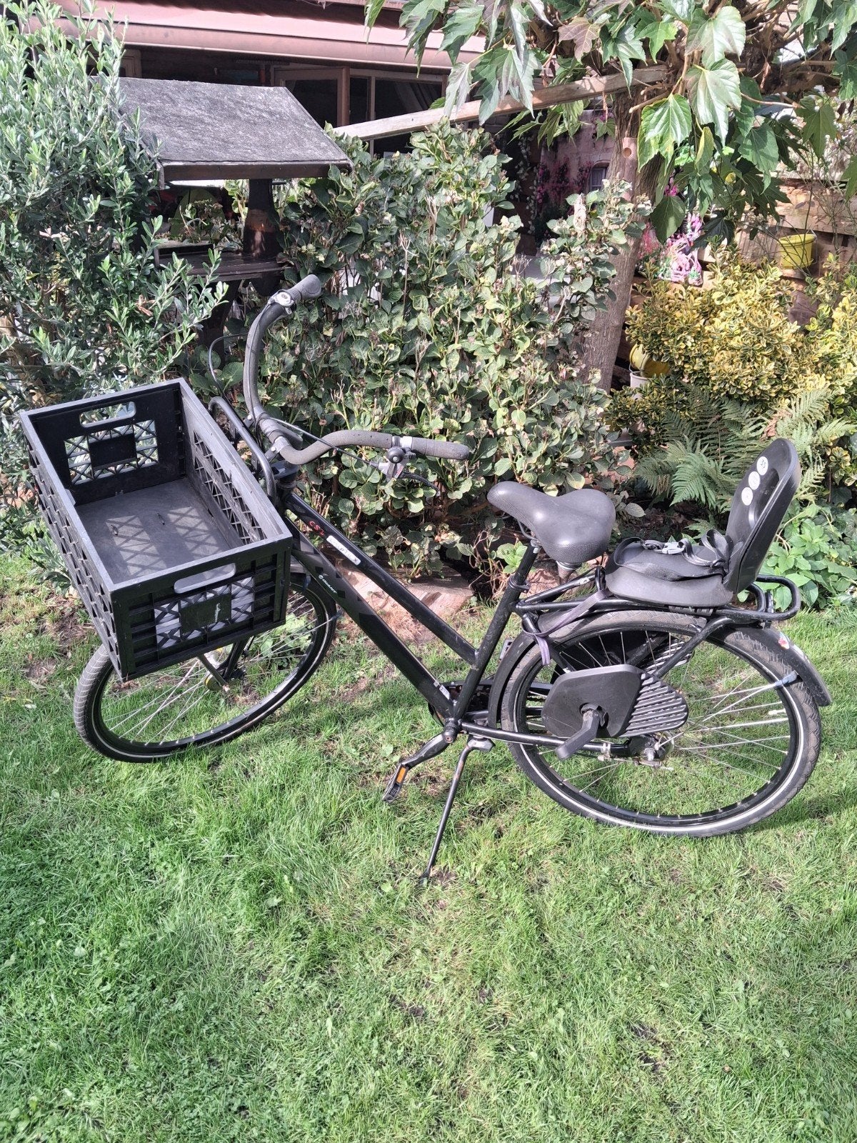 Giant Triple X CS1 Transportfiets incl. Kinderzitje & Krat, Ophalen, Gebruikt, Overige typen, Giant