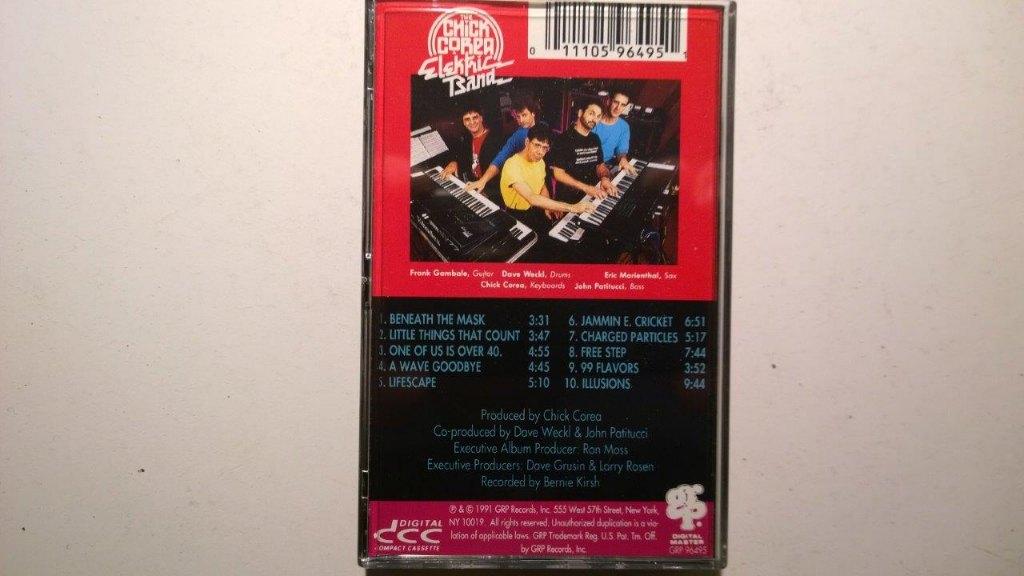 The Chick Corea Elektric Band - Beneath The Mask (DCC), Luiksingel 25 1066JH Amsterdam, Sales@cddealer.nl, Ophalen of Verzenden