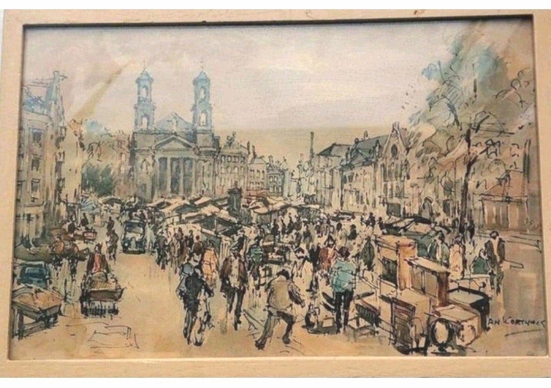 Jan Korthals ... Waterloopleinmarkt ... Amsterdam ...

Aquar, Antiek en Kunst, Ophalen of Verzenden