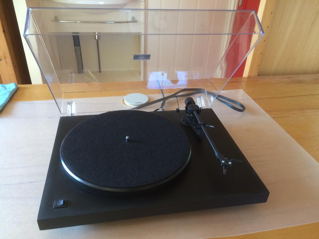 GEBRUIKTE PROJECT PLATENSPELER UIT ERFENIS., Audio, Tv en Foto, Platenspelers, Ophalen, Gebruikt, Platenspeler, Overige merken
