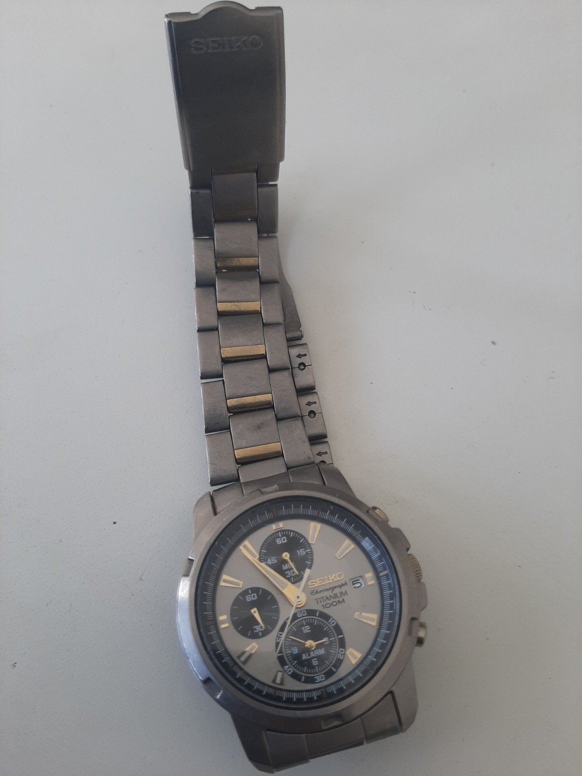 Seiko horloge werkt niet, Ophalen of Verzenden, Staal, Seiko