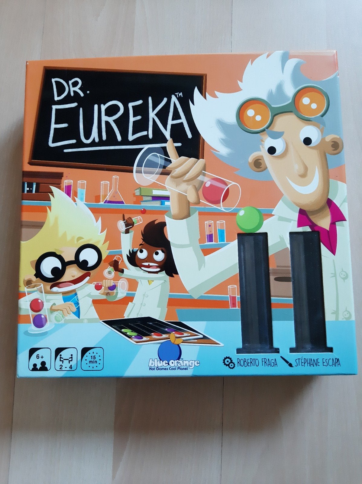Dr. Eureka van Blue Orange, Drie of vier spelers, Ophalen of Verzenden, Gebruikt, Blue Orange