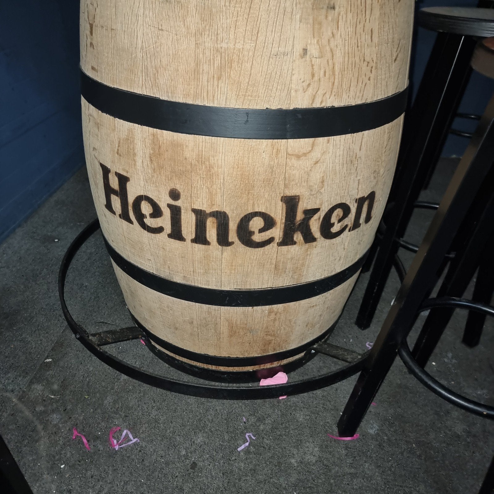 Heineken sta tafel, Ophalen, Zo goed als nieuw
