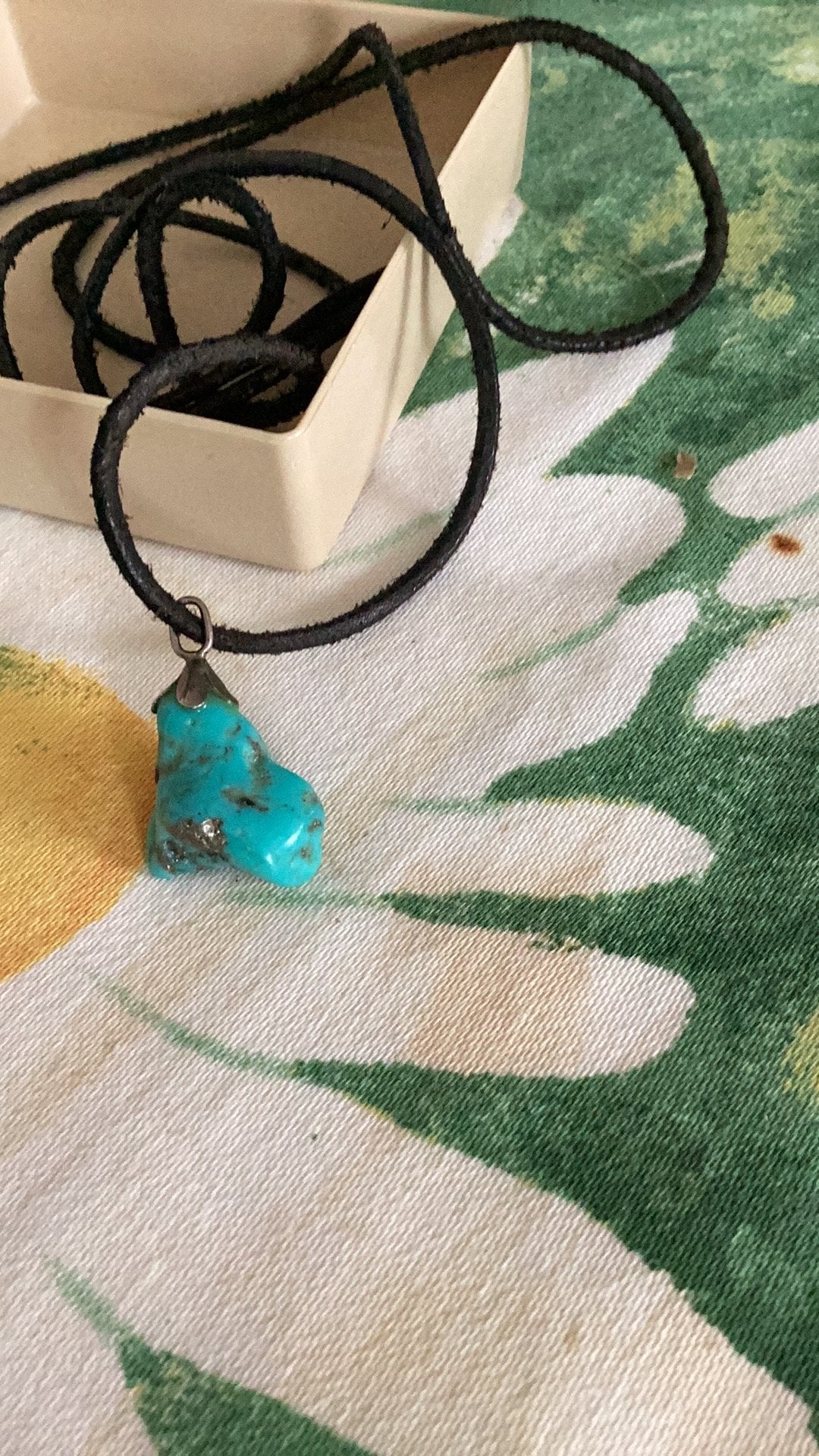 Ketting natuursteen, Verzenden, Zo goed als nieuw, Steen of Mineraal