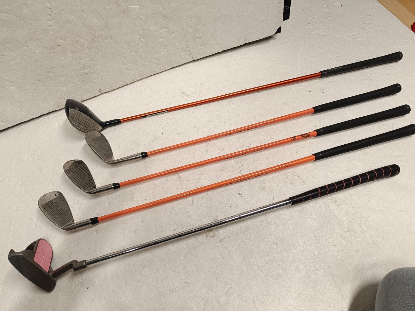 us kids golf golfset met putter, 5-7-9-S voor 8-11 jarige, Set, Gebruikt, Q, Ophalen of Verzenden