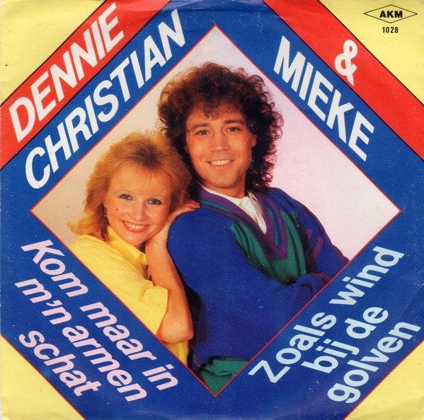 Dennie Christian & Mieke ‎Kom Maar In M'n Armen Schat single, 7 inch, Ophalen of Verzenden, Zo goed als nieuw, EP