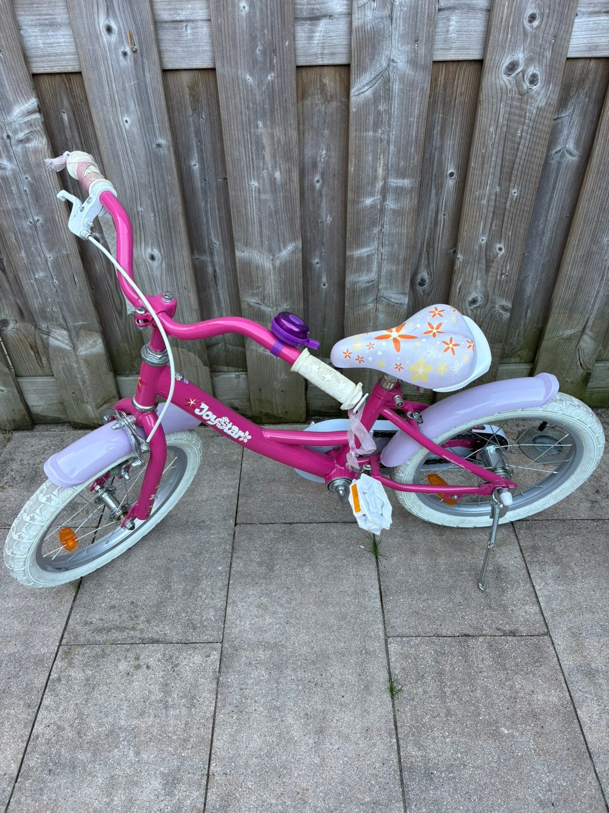 Joystar unicorn meisjesfiets 16 inch, Fietsen en Brommers, Fietsen | Kinderfietsjes, Ophalen, Zo goed als nieuw, 16 tot 20 inch