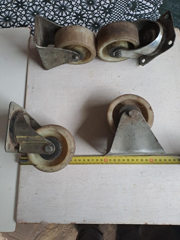 te koop enkele bok of zwenk wielen, Ophalen of Verzenden, Zo goed als nieuw