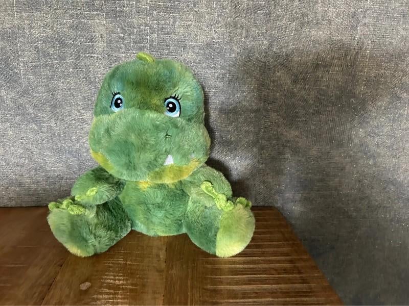 Keel Toys Knuffel Dino, Kinderen en Baby's, Speelgoed | Knuffels en Pluche, Groen, Dinosaurus, Nieuw, Ophalen of Verzenden
