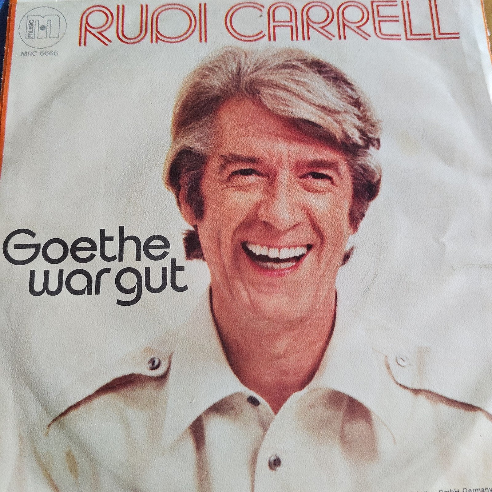 Rudi Carrell - Goethe war gut (Single), Cd's en Dvd's, Gebruikt, 7 inch, EP, Schlager