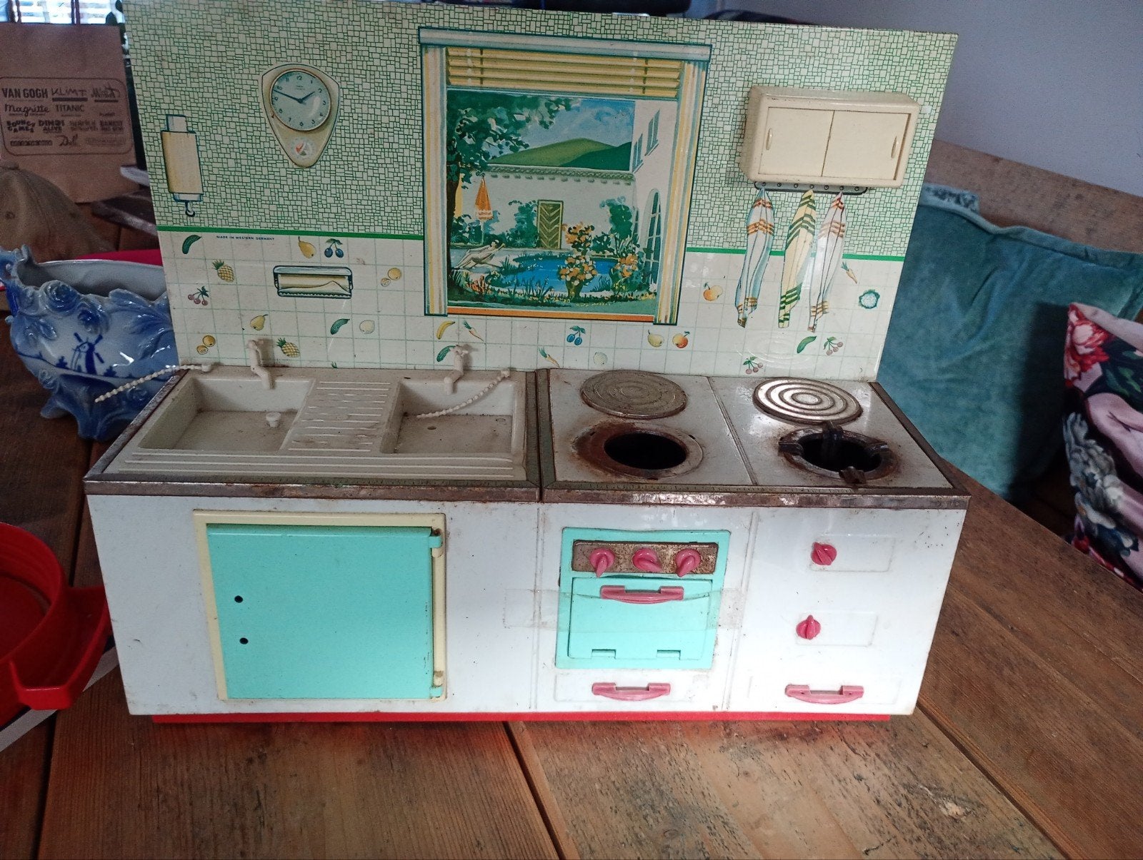 speelgoed keuken jaren 40 / 50, Ophalen of Verzenden, Poppenhuis