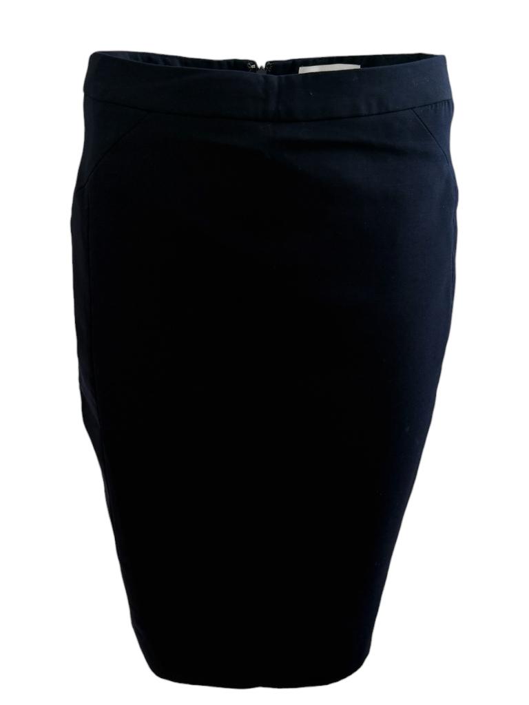 Reiss rok S, Verzenden, Zwart, Zo goed als nieuw, Onder de knie