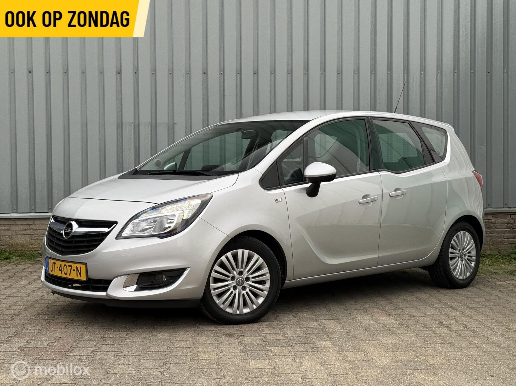 Opel Meriva 1.4 Turbo | Automaat | Cruise | Airco, Auto's, Stof, 4 cilinders, 14 km/l, Bedrijf