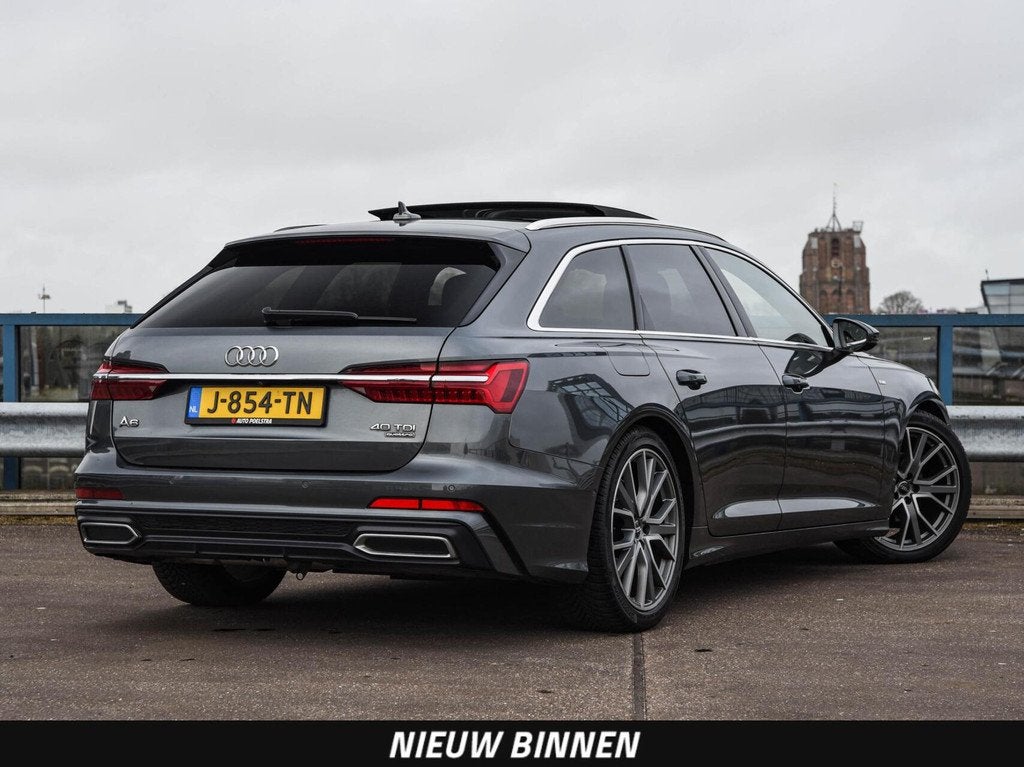 Audi A6 Avant 40 TDI quattro S-Line | Panoramadak | ACC | 36, Automaat, Gebruikt, 23 km/l, Leder