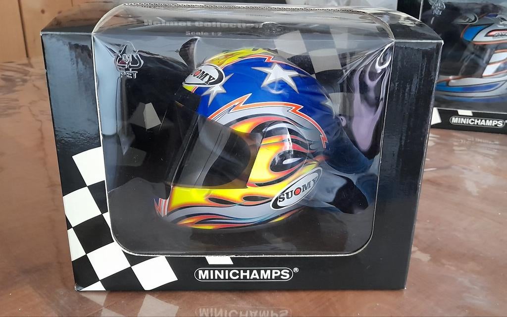 Minichamps 1/2 superbike helmen, Verzamelen, Automerken, Motoren en Formule 1, Ophalen of Verzenden, Nieuw, Formule 1