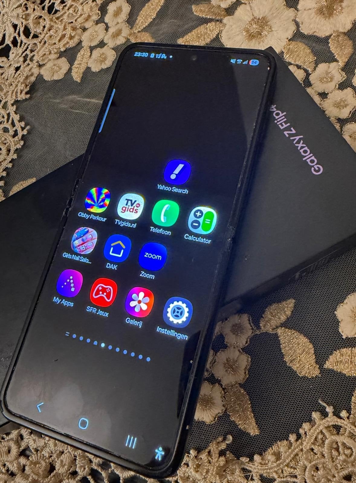 Samsung galaxy z flip 4, Telecommunicatie, Mobiele telefoons | Samsung, Paars, Touchscreen, Ophalen of Verzenden, Zo goed als nieuw