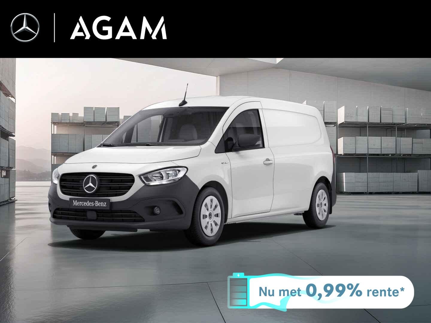 Mercedes-Benz eCitan 112 Pro L2 51 kWh, Auto's, Stof, Parkeersensor, 1795 kg, Nieuw