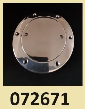 072671 RVS Inspectieluik / dekplaat Ø 139mm. € 92,95, Ophalen of Verzenden, Nieuw, Motor en Techniek