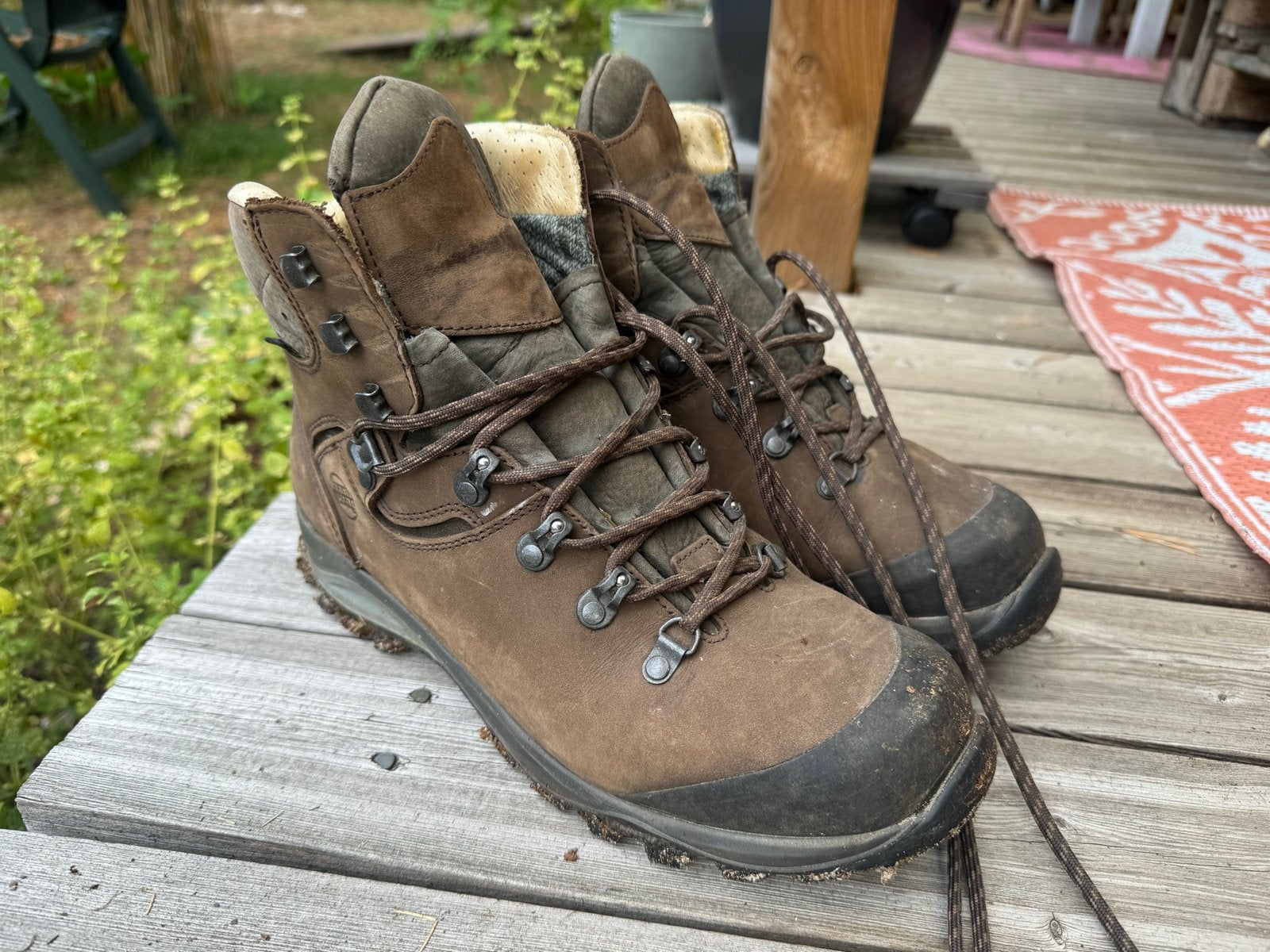 Hanwag wandelschoenen maat 42,5, Sport en Fitness, Bergsport en Wandelen, Ophalen, Gebruikt, Schoenen