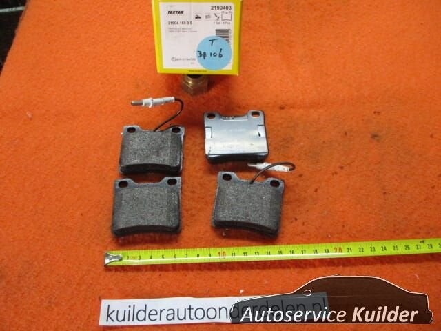 Remblokken achter Mercedes V Klasse Vito W638 Textar  219040, -, Nieuw, Ophalen of Verzenden, -