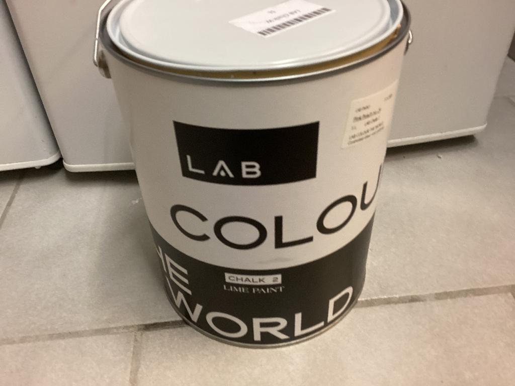 VESTINGH LAB color Peach nr 24 Chalk, 5 tot 10 liter, Nieuw, Ophalen of Verzenden, Verf