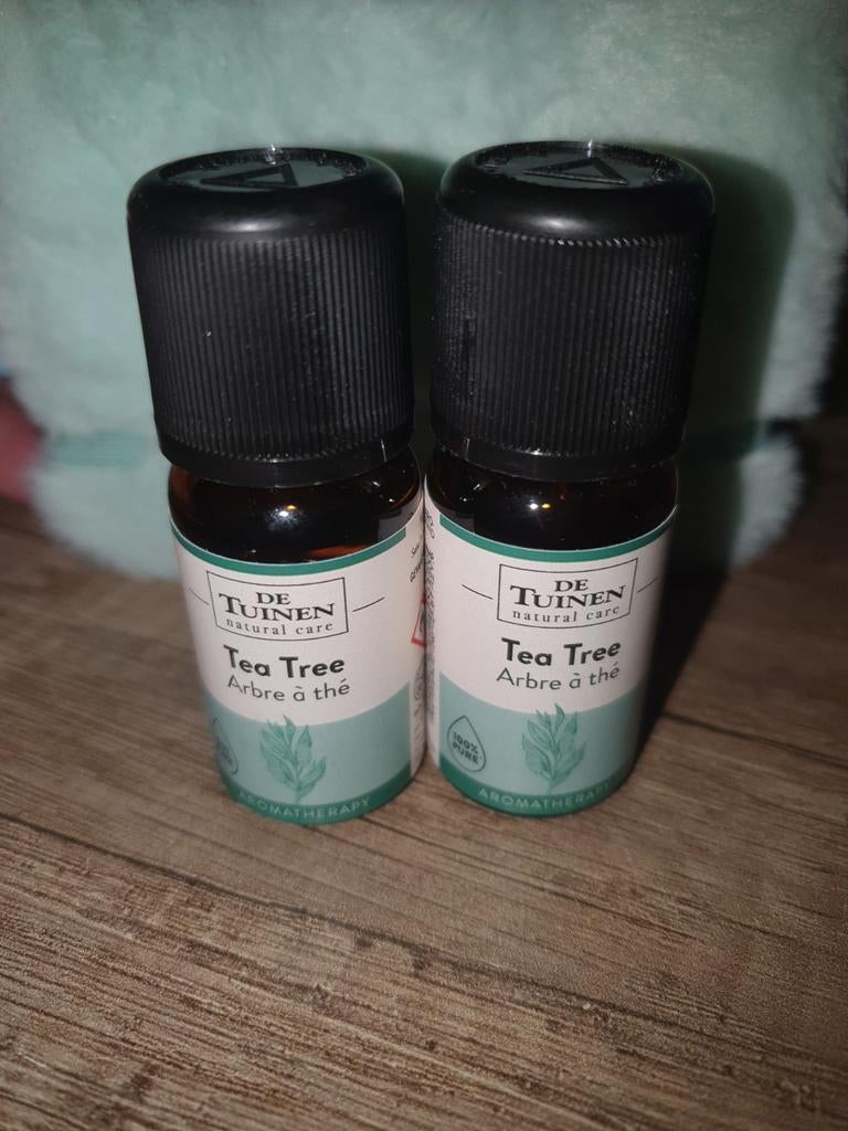 De Tuinen Tea Tree Olie - 2 flesjes, Ophalen of Verzenden, Nieuw, Overige typen