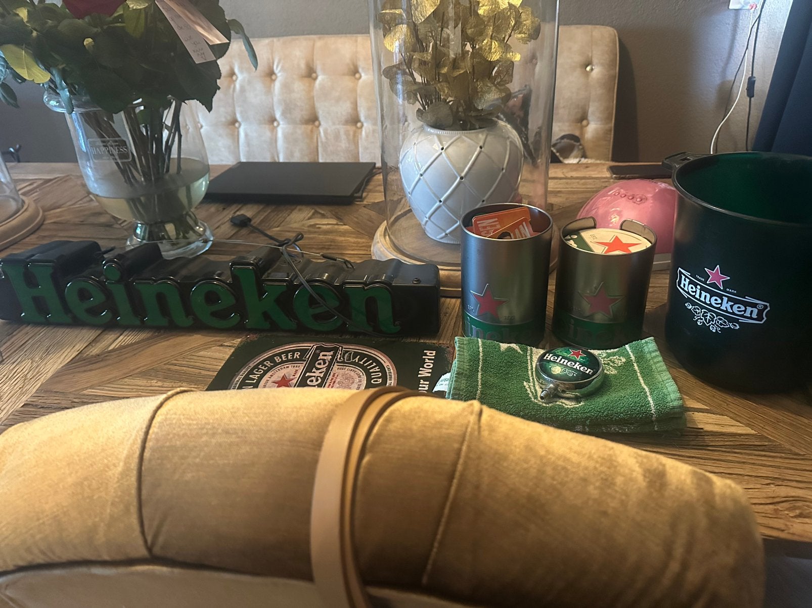 Heineken spullen, Ophalen, Zo goed als nieuw