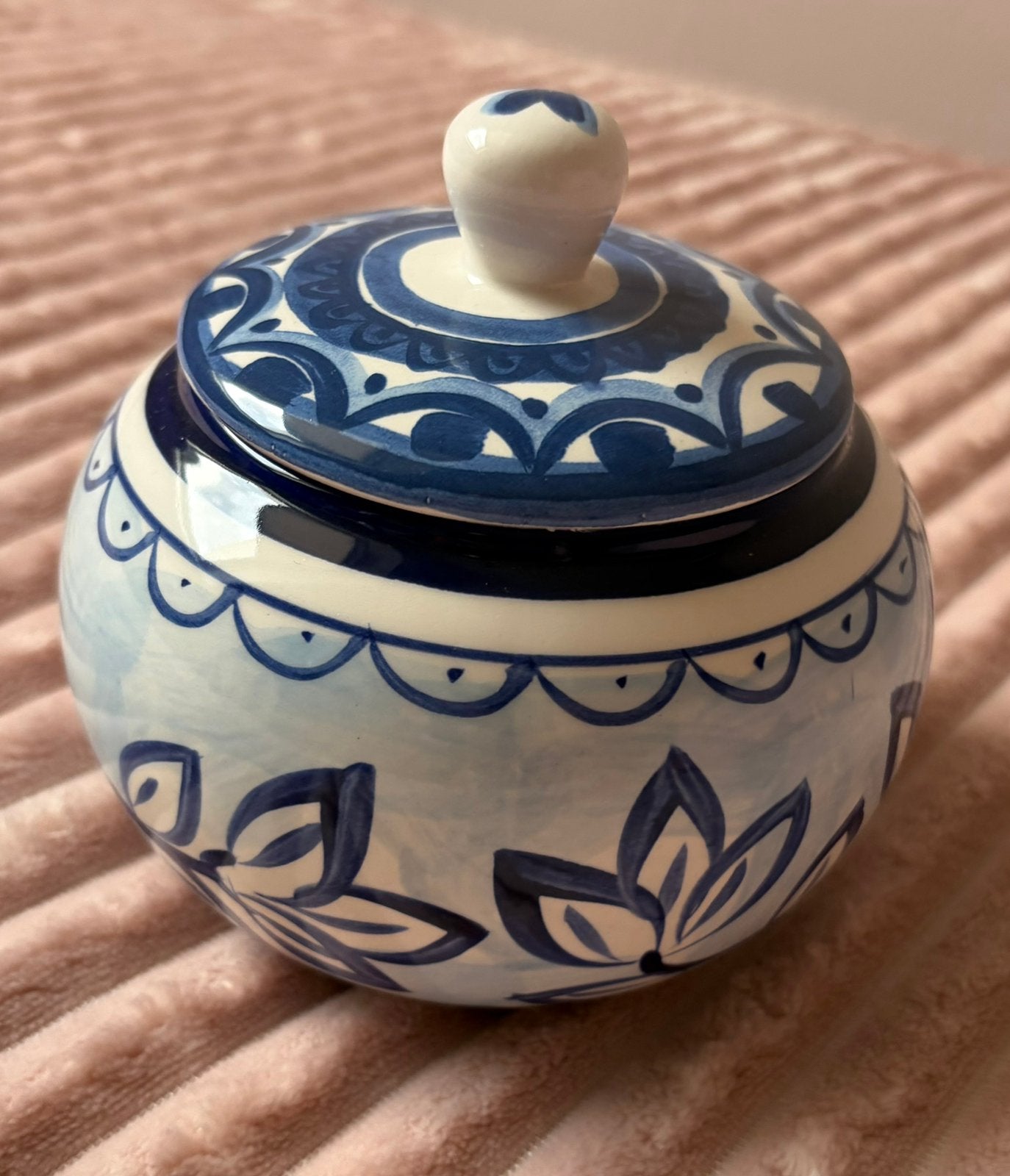 Suikerpot Delfts Blond, Blauw, Overige stijlen, Nieuw, Ophalen of Verzenden