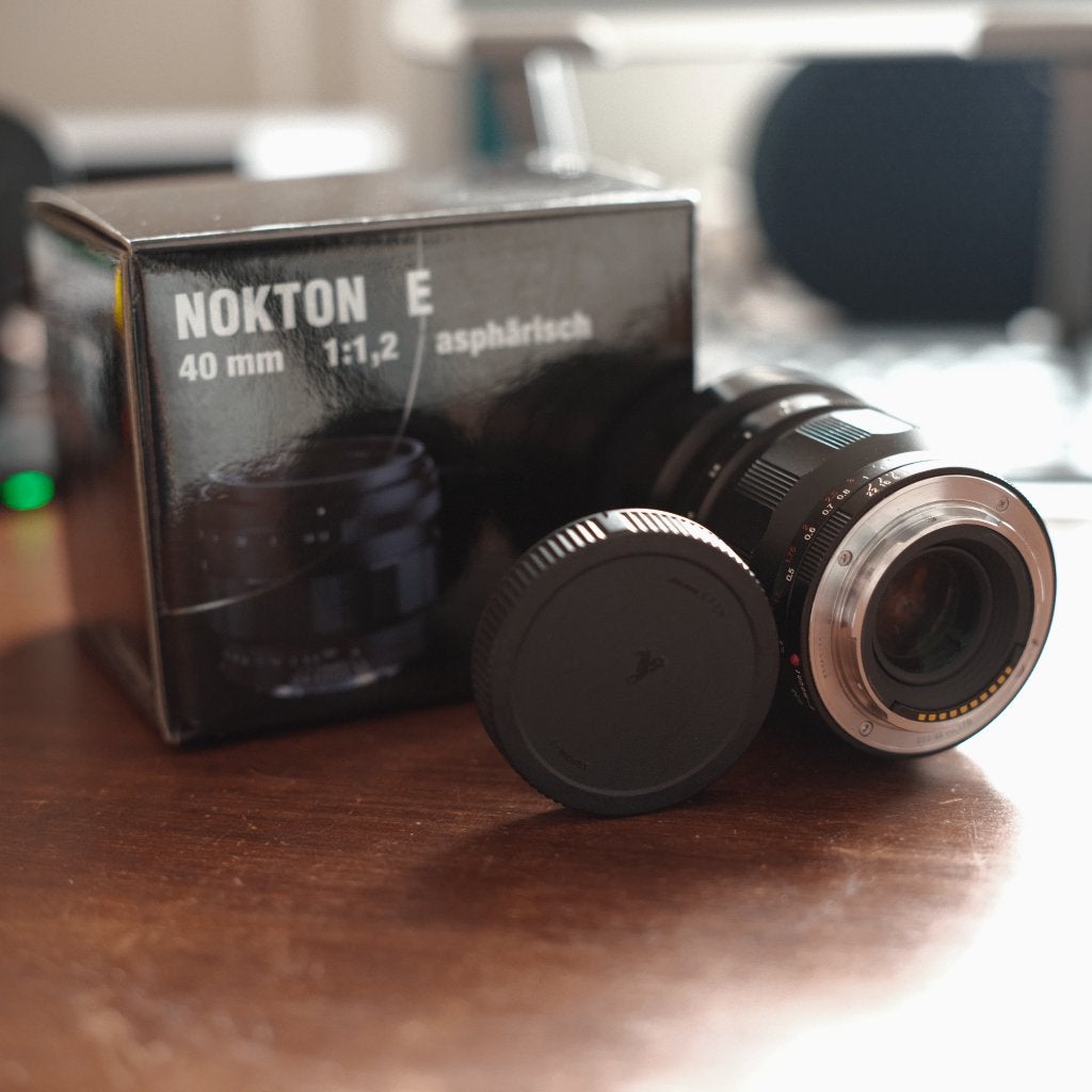Voigtländer Nokton 40 mm f/1.2 voor Sony-E, Ophalen of Verzenden, Gebruikt, Standaardlens