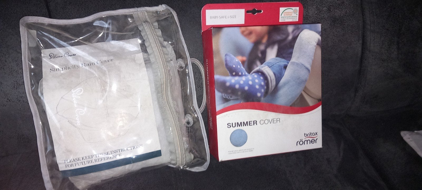 Silver Cross Simplicity Regenhoes & Britax Römer Zomerhoes, Ophalen of Verzenden, Nieuw