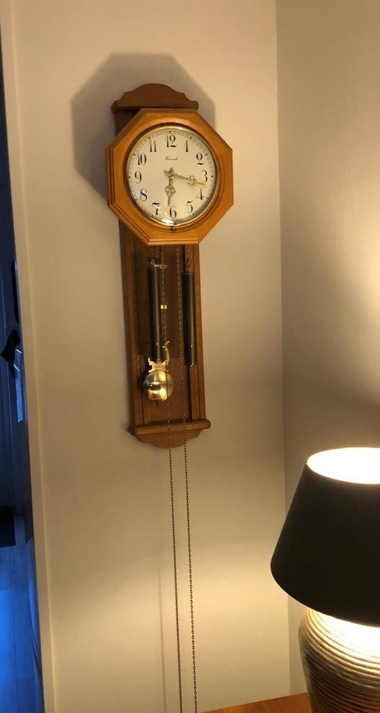 Mooie klok, Huis en Inrichting, Ophalen, Zo goed als nieuw, Analoog, Wandklok