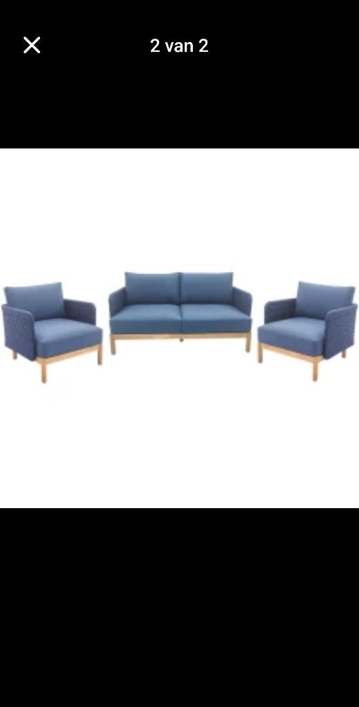Loungeset, Ophalen, Gebruikt, Loungeset, Bank