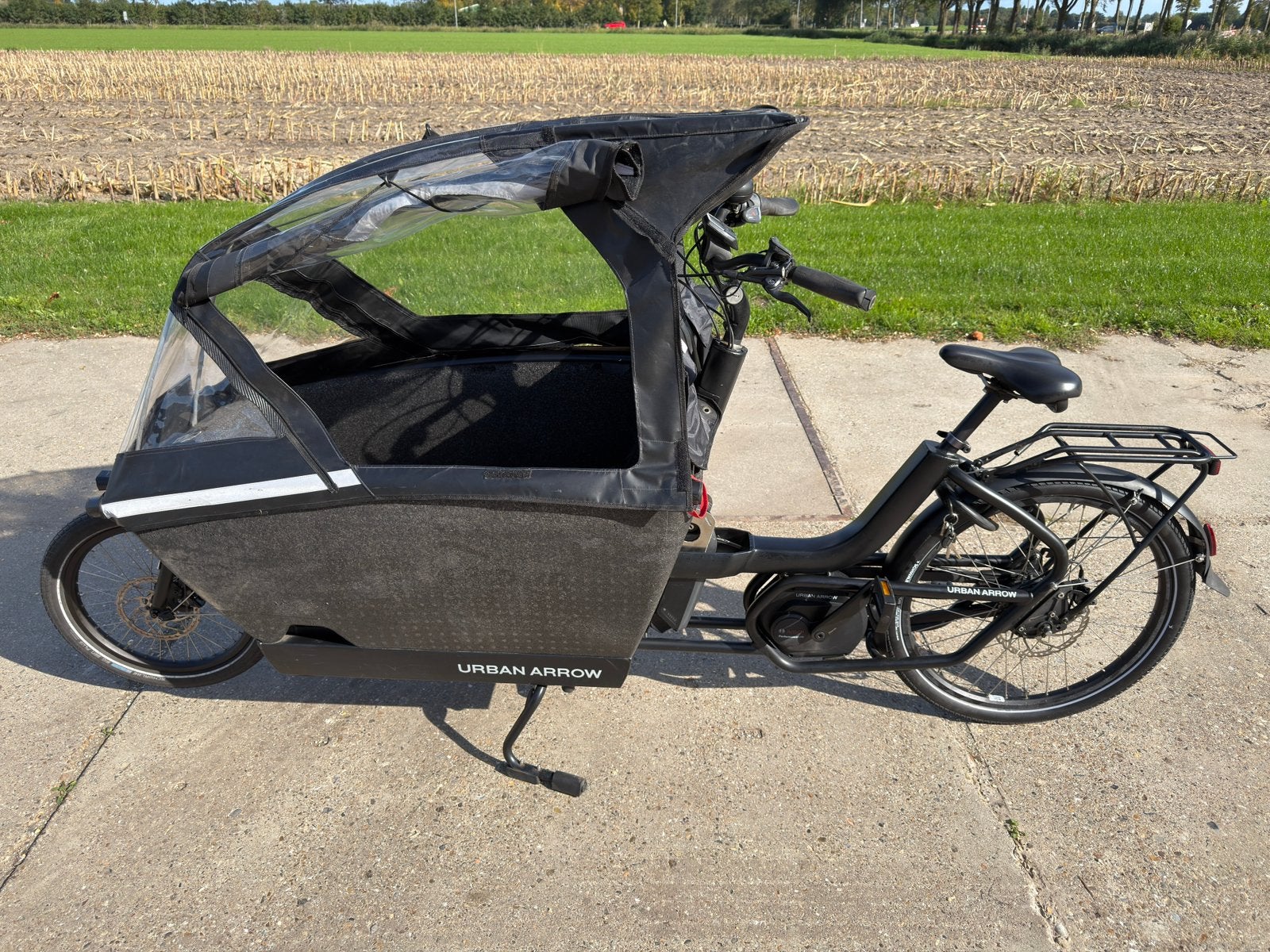 Urban Arrow bakfiets, Fietsen en Brommers, 4 kinderen of meer, Gebruikt, Urban arrow, Amsterdam
