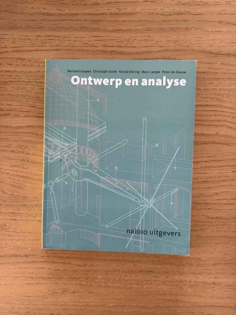 Ontwerp en analyse - Bernard Leupen, Boeken, Ophalen of Verzenden, Beta, Gelezen, WO