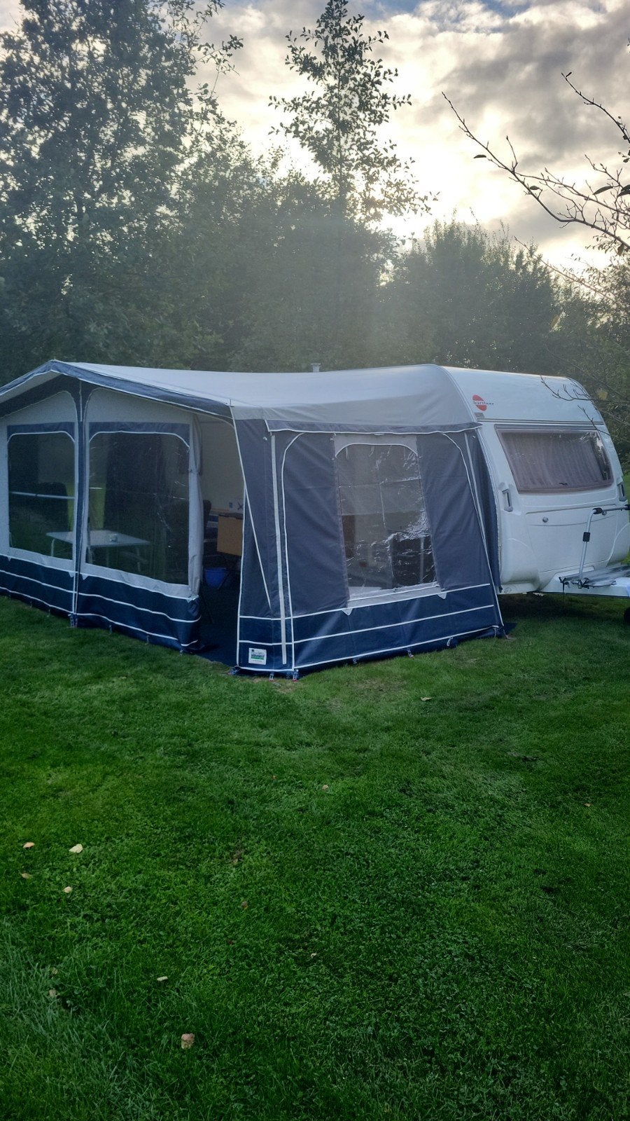 Hypercamp voortent met glasfiber en aluminium frame, Ophalen, Gebruikt, Overige merken