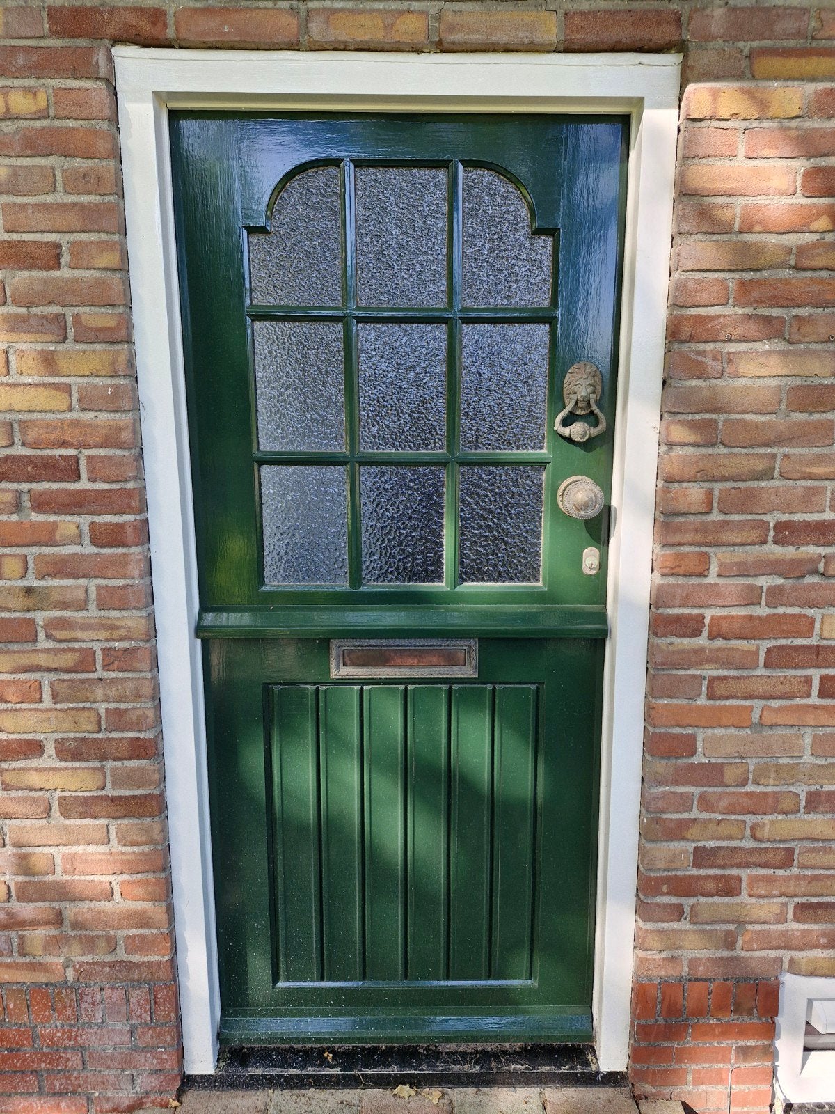 Nette voordeur te koop, Gebruikt, Deurkozijn, 150 tot 225 cm, Inclusief glas