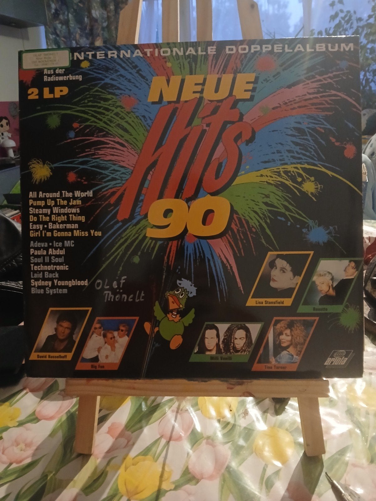 Internationale Doppellalbum Neue Hits 90 - 2 LP, Cd's en Dvd's, Gebruikt, Complilatie, Ophalen of Verzenden, 12 inch